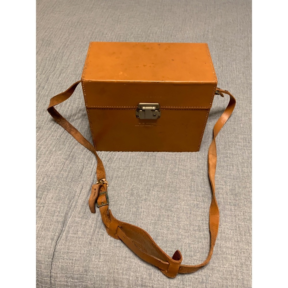 Vintage Polaroid Land Camera Model 95 1948 Gray Folding Bellows Camera Case - Picture 14 of 14